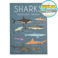 temporary tattoos - shark