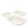 enamel pie dishes (set of 3) - pistachio green