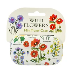 mini travel case - wild flowers