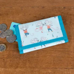 children's wallet - mouse ballet children's wallet - mouse ballet
