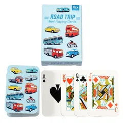 mini playing cards - road trip mini playing cards - road trip