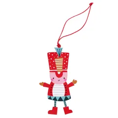 wooden soldier christmas decoration