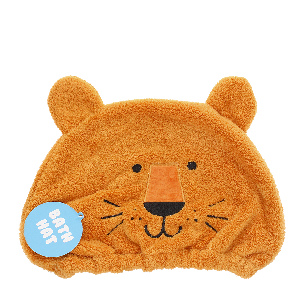 baby bath hat - lion