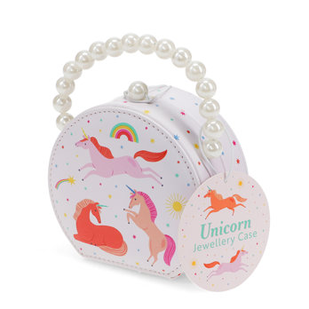 mini jewellery case - unicorn