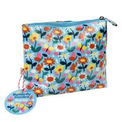 children's wash bag - butterfly garden
