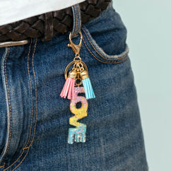 charm porte-clés - love