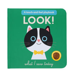 touch-and-feel play book - look! what i saw today