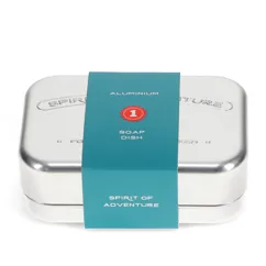 aluminium soap dish - spirit of adventure aluminium soap dish - spirit of adventure