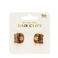 mini pinces à cheveux (lot de 2) - ours bruns