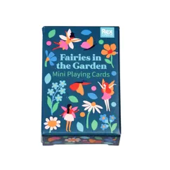 mini playing cards - fairies in the garden