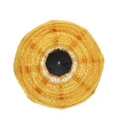 lanterne solaire d'extérieur à suspension - jaune moutarde lanterne solaire d'extérieur à suspension - jaune moutarde