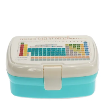 lunch box with tray - periodic table lunch box with tray - periodic table