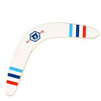 boomerang en bois wild bear