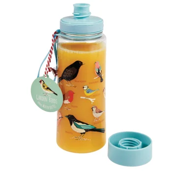 water bottle 600ml - garden birds water bottle 600ml - garden birds