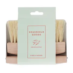 ensemble brosse et pelle de table en bois - gris doux ensemble brosse et pelle de table en bois - gris doux