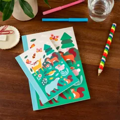 a6 notebook - woodland a6 notebook - woodland