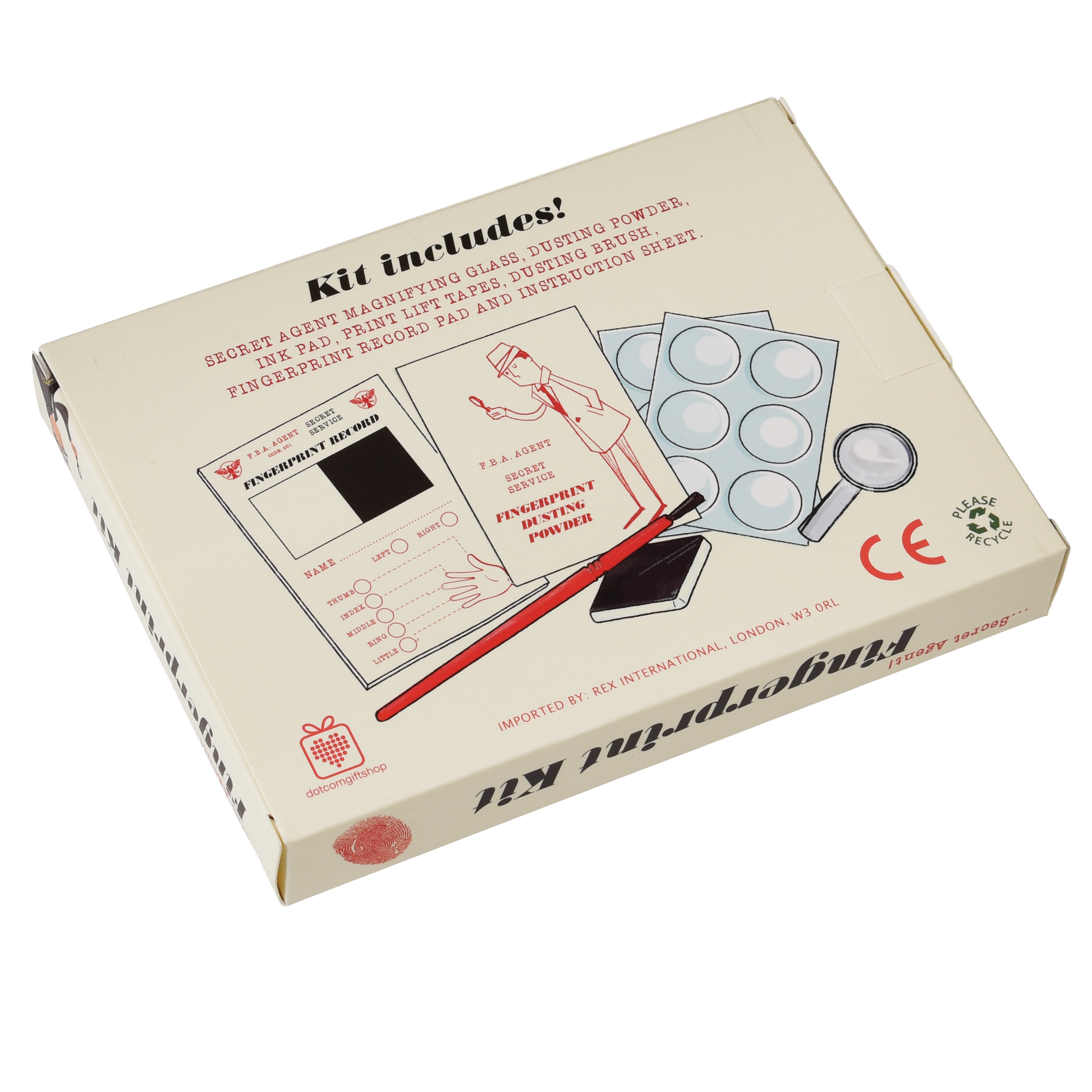 finger print detective set