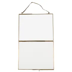 landscape hanging brass frame 25x20cm landscape hanging brass frame 25x20cm