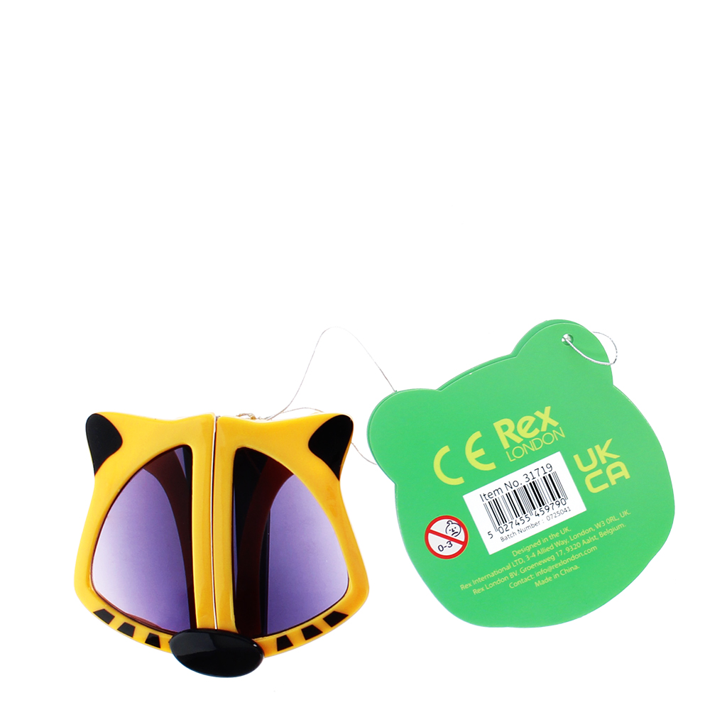 lunettes de soleil pliables pour enfants - tigre