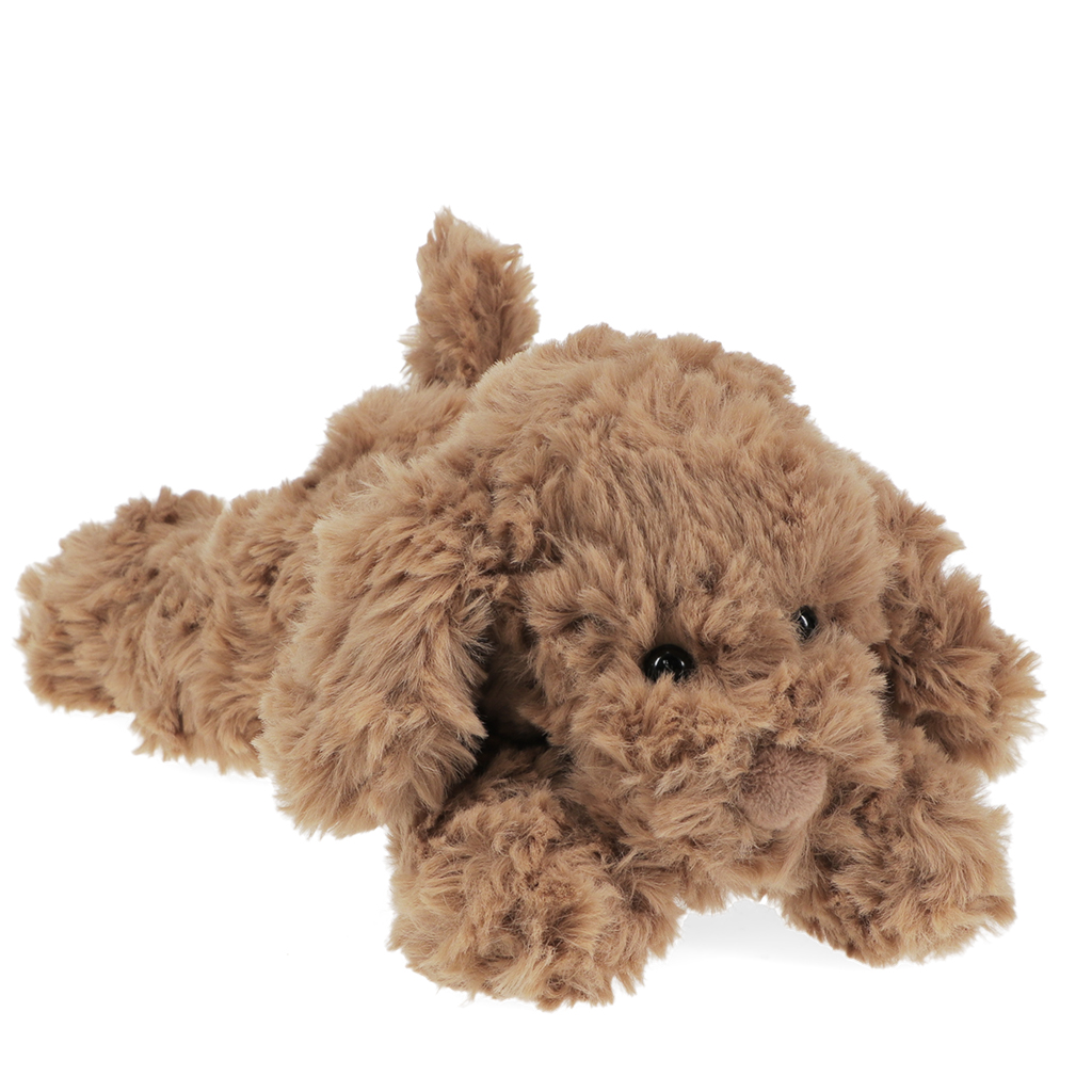 plush toy - chocolate brown dog