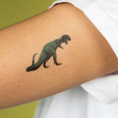 temporary tattoos - prehistoric land