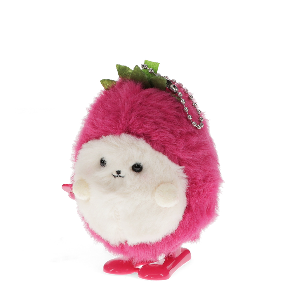 fluffy wind-up toy - pitaya (dragon fruit)