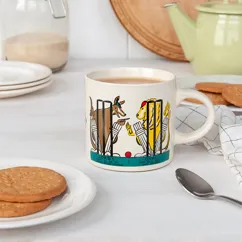 ceramic mug - tfl vintage poster "the ashes" ceramic mug - tfl vintage poster "the ashes"