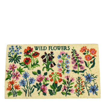 doormat - wild flowers