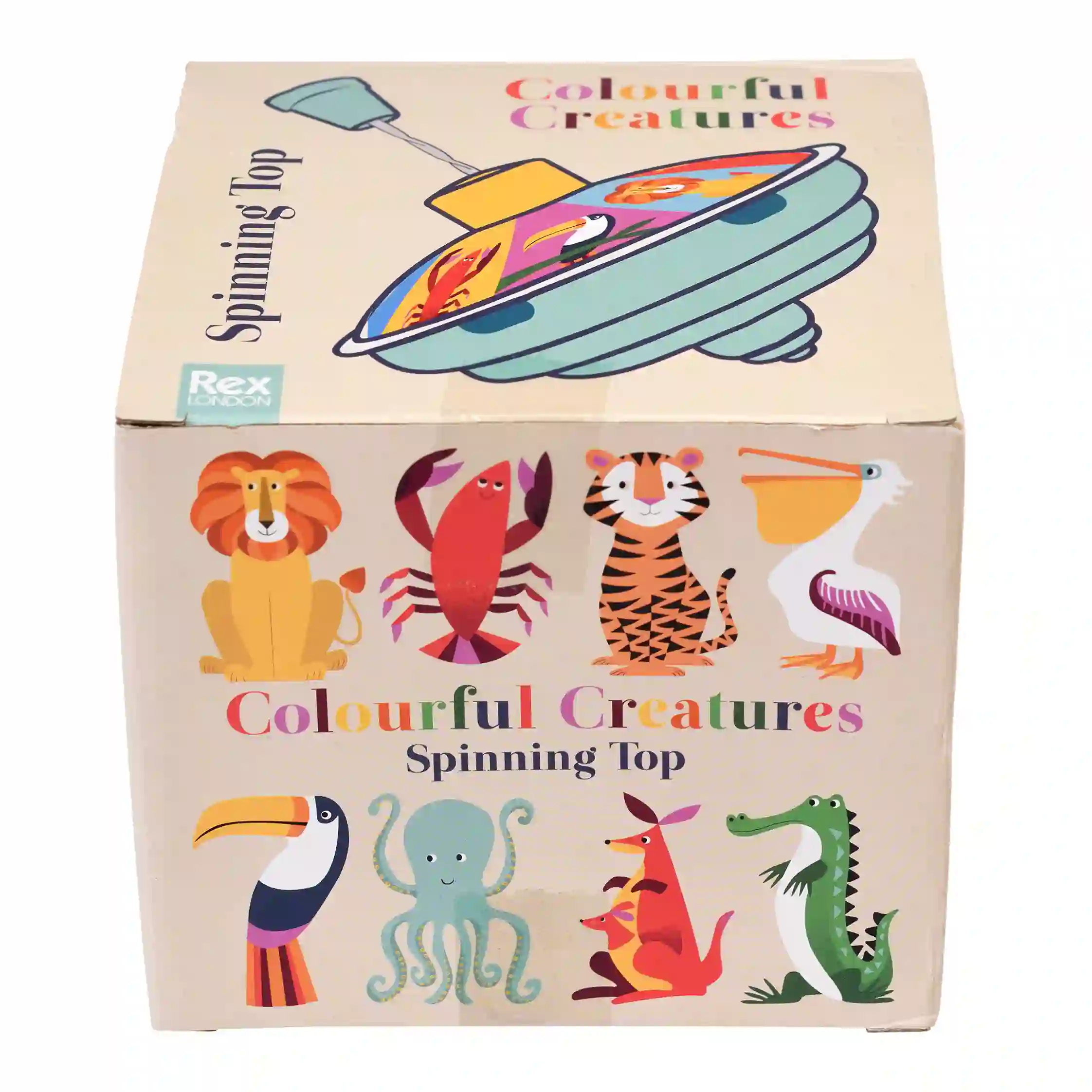 peonza colourful creatures