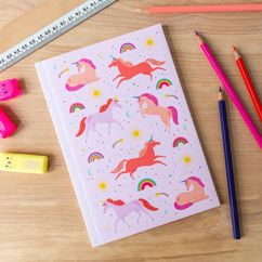 a5 notebook - unicorn