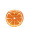 hair claw clip - orange