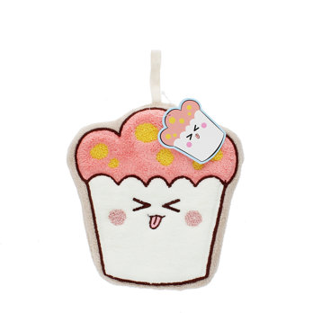 face flannel - cupcake