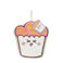 face flannel - cupcake
