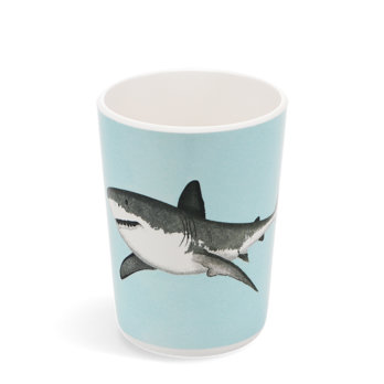 trinkbecher aus melamin für kinder - sharks