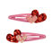 glitzer-haarspangen love hearts (2-er set)