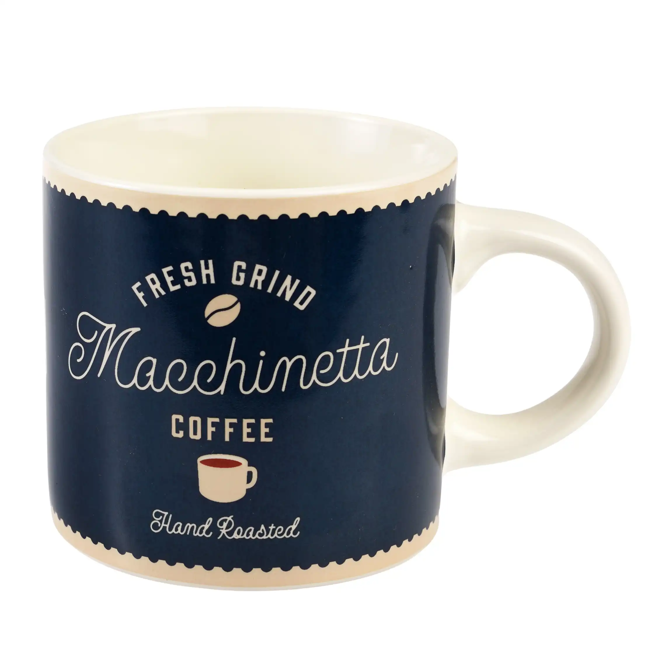 taza café vintage macchinetta