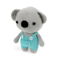 make your own crochet animal kit - koala make your own crochet animal kit - koala