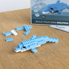 kit de construction d'animal en micro-briques - dolphin