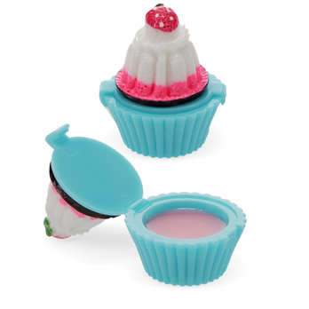 baume à lèvres parfumé mini baies (assortiment) - cupcake