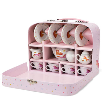 service à thé en céramique - unicorn