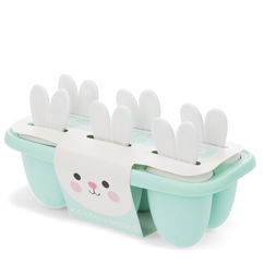bunny ear ice lolly mould - teal