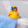 jouet de bain - canard avec tuba (jaune)