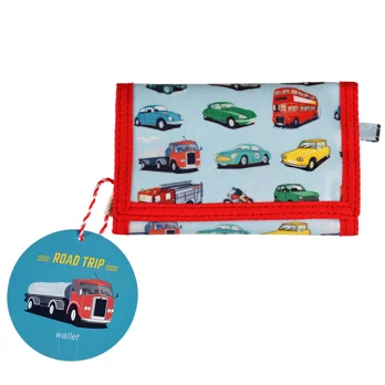 children's wallet - road trip children's wallet - road trip
