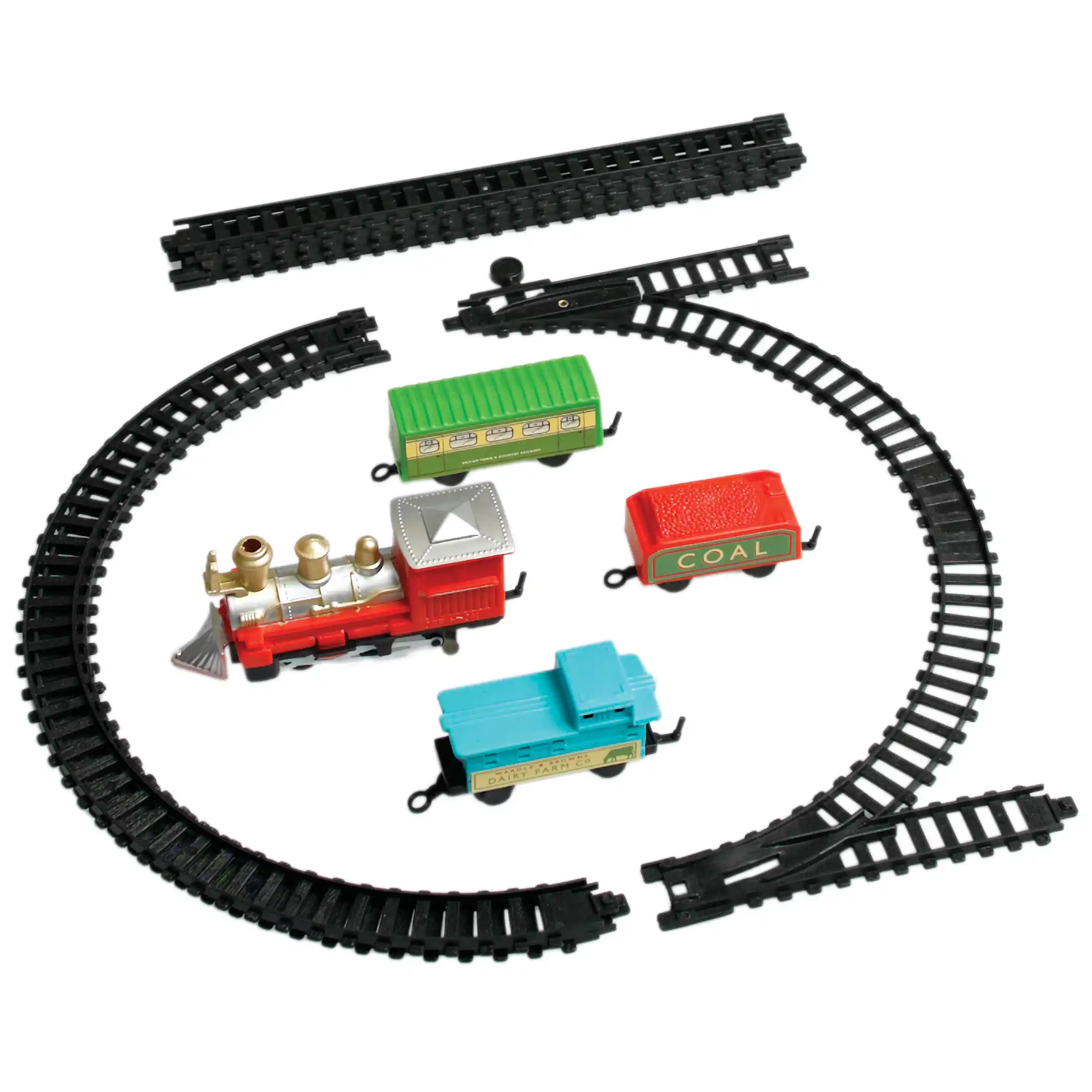 traditional miniature train set