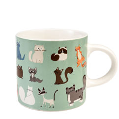 ceramic mug - nine lives