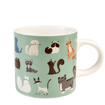 ceramic mug - nine lives