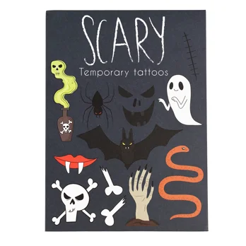 temporary tattoos - scary temporary tattoos - scary
