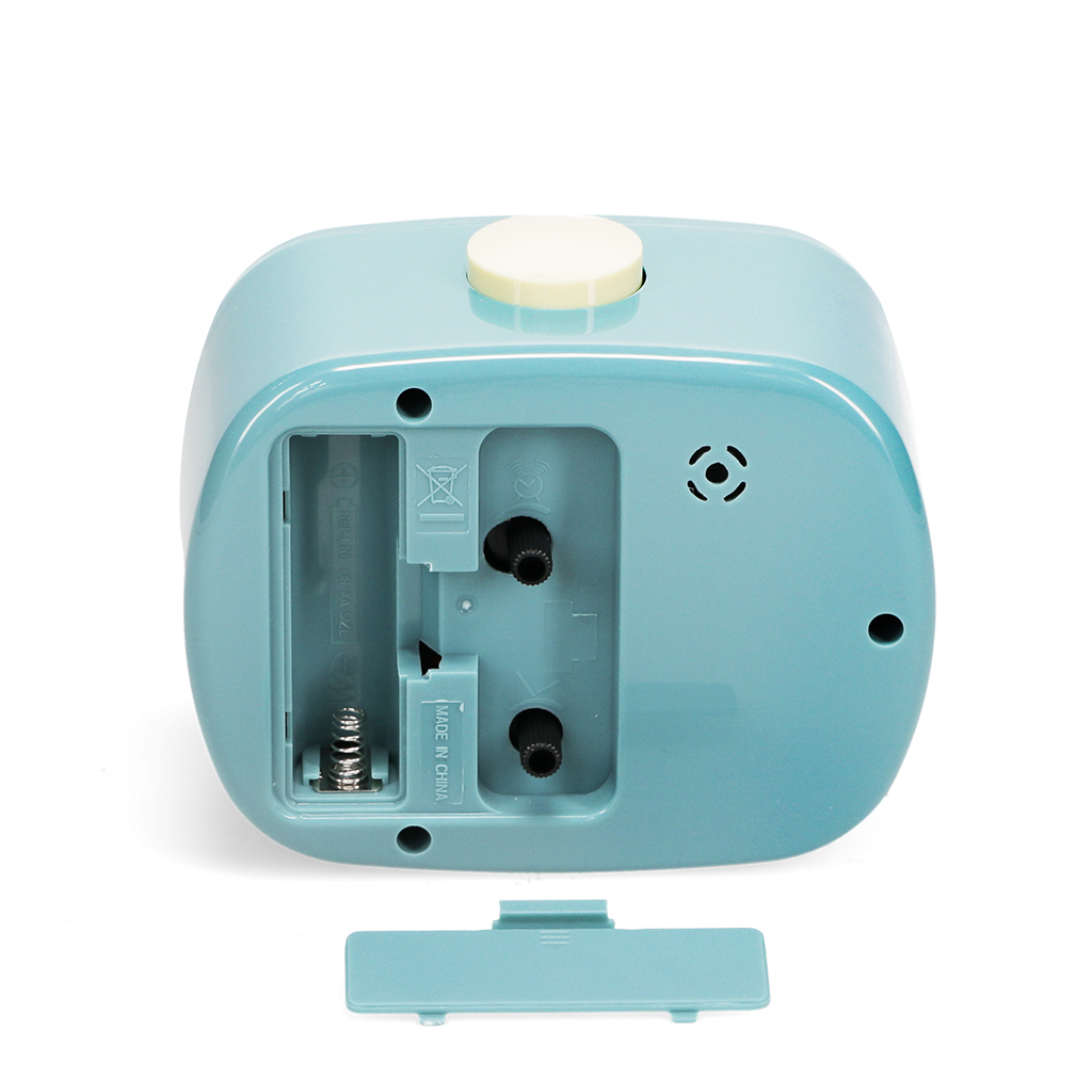 retro alarm clock - light blue