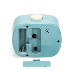 retro alarm clock - light blue retro alarm clock - light blue