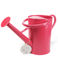 galvanised steel watering can 4.5l - vibrant pink